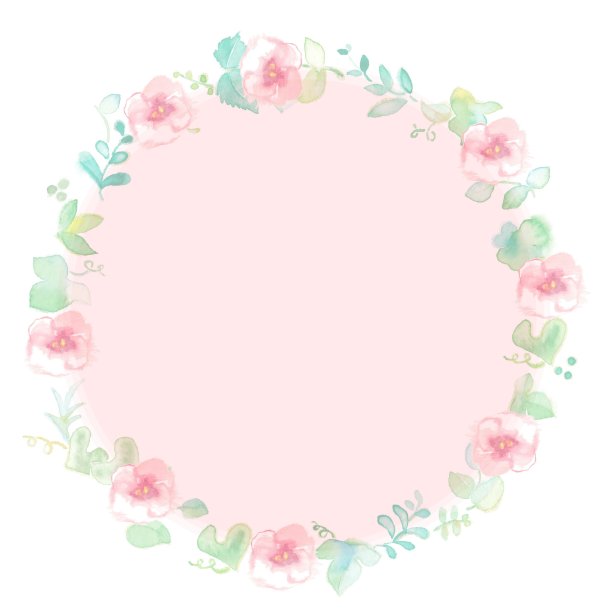 花的框架图片下载