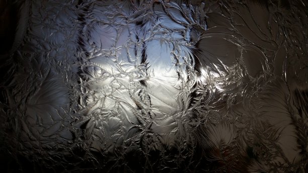 冰晶体窗口图片下载