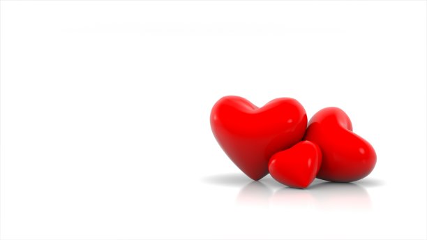 情人节的红心图片下载