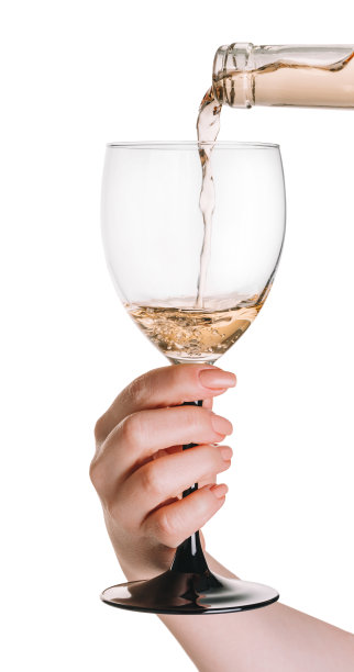 酒倒玻璃图片下载