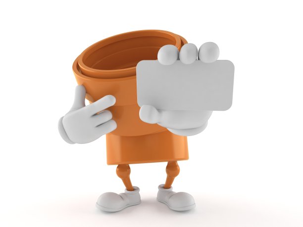 名片上的管道字符指向手指图片下载