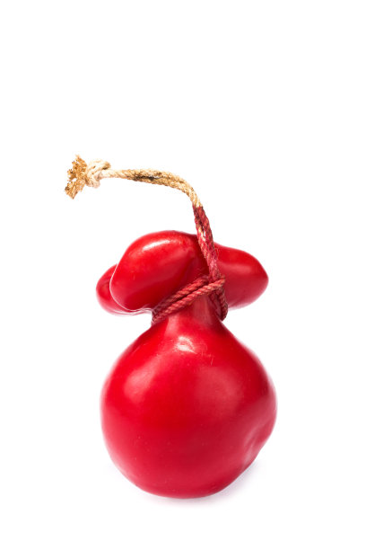 手工烟熏硬奶酪石蜡壳图片下载