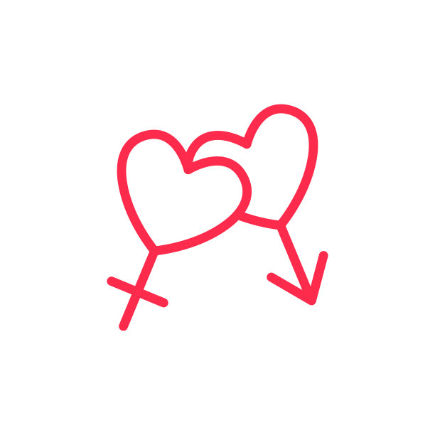 男女情侣偶像。情人节。图片下载