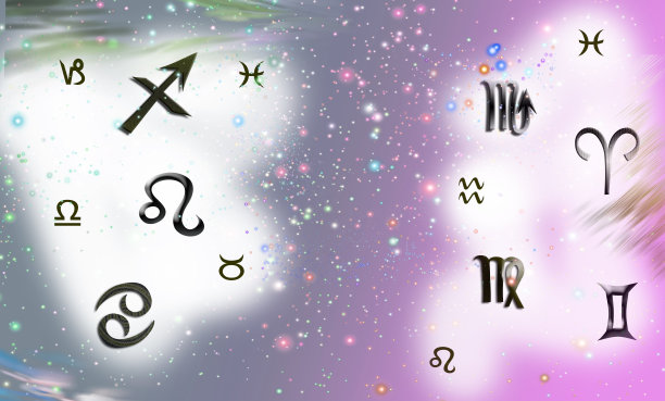 占星术为每一天，一个星座的背景图片下载