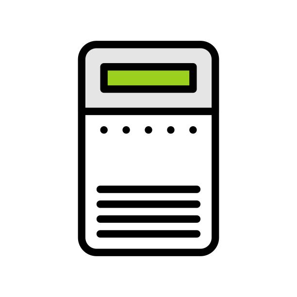 空气净化器矢量插图，填充样式图标可编辑轮廓图片下载