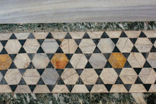 石头上的奥斯曼艺术图案图片下载