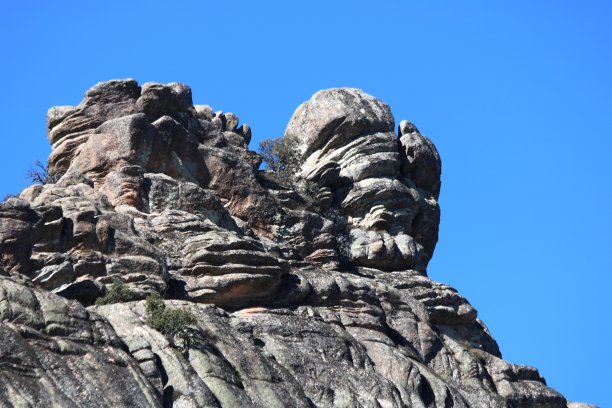 落基山脉和蓝天图片下载