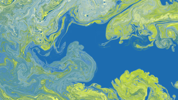 奇妙的结构多彩的混沌运动。图片下载