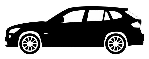 汽车轮廓图片下载