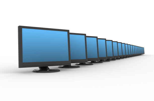 平板屏幕排成一行图片下载