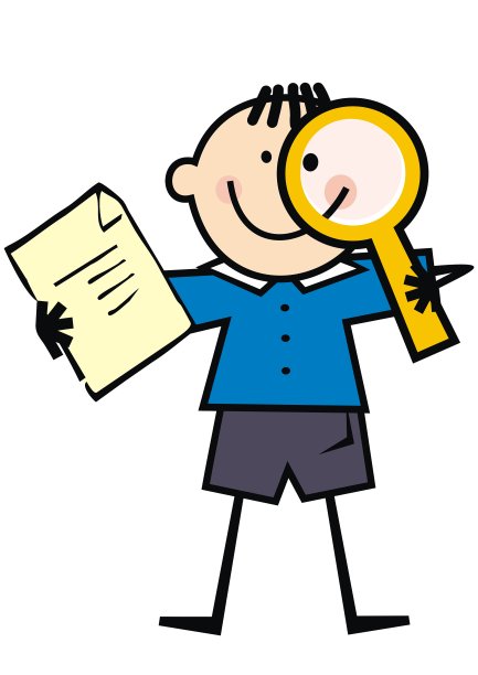 男孩和放大镜图片下载