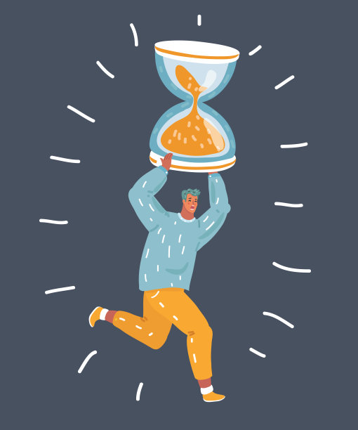 女人赶快戴着太阳镜跑吧。图片下载