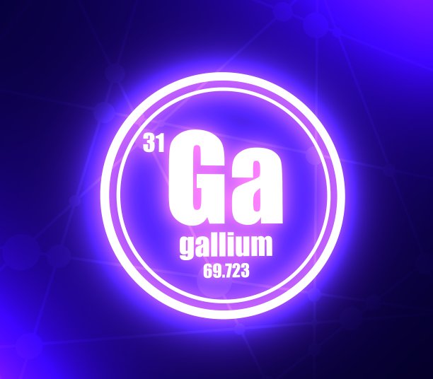 镓元素。图片下载