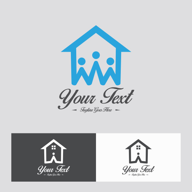 家庭护理图标-矢量插图图片下载