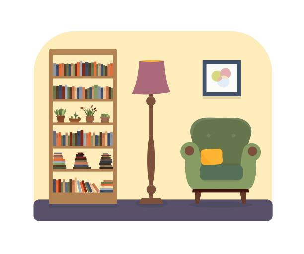 舒适的阅览室图片下载