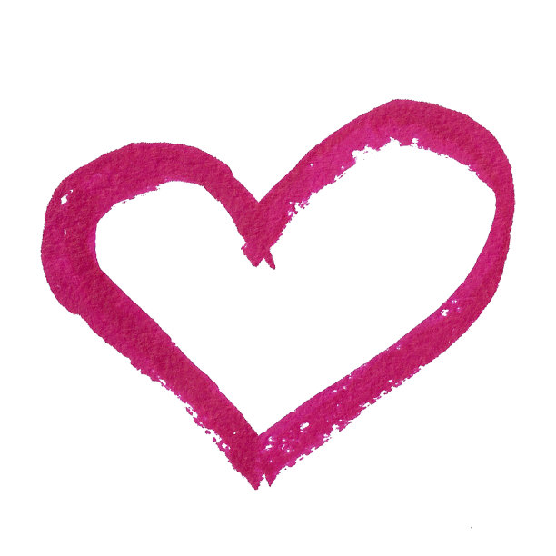 一套手绘垃圾心为设计使用。白色背景上的黑色草图元素。抽象画笔、墨水、马克笔、铅笔画。图片下载