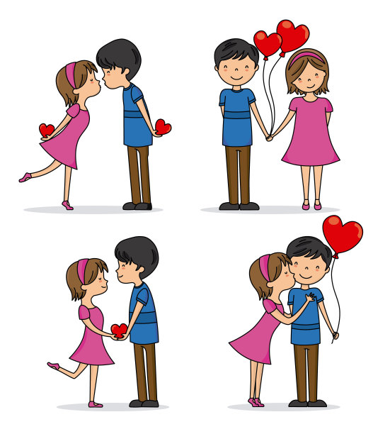 一对相爱的夫妻图片下载