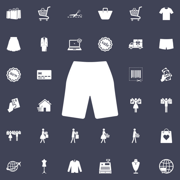 短裤图标图片下载