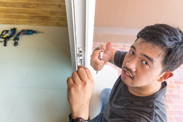 锁匠服务头脑场景-可用于产品展示或蒙太奇图片下载