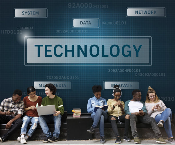 网络连接图形覆盖横幅墙上图片下载