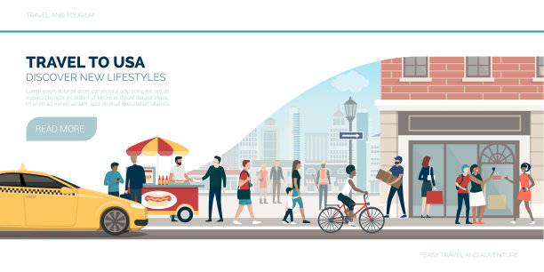 去美国旅行图片下载