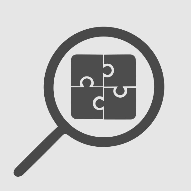 拼图矢量图标图片下载