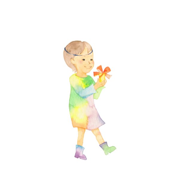 彩虹色仙女图片下载