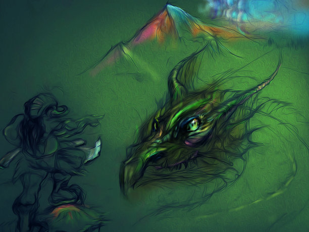 矮训练龙图片下载