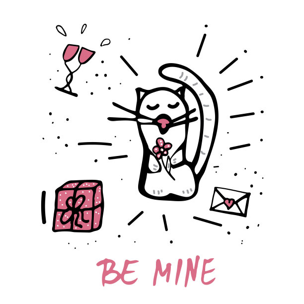 情人节快乐。矢量插图。图片下载