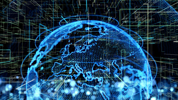 全球通信网络概念。图片下载