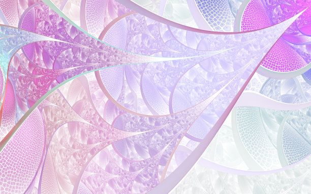 抽象的分形图案和形状。分形结构。图片下载