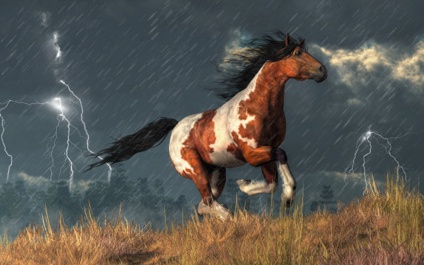 风暴野马图片下载