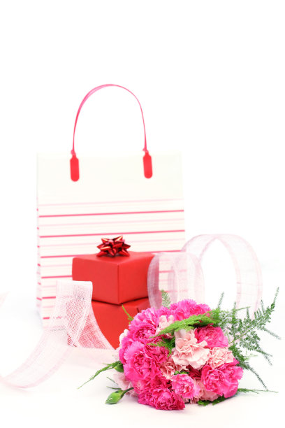 母亲节的康乃馨花束图片下载