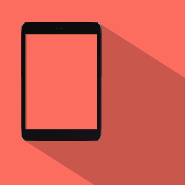 黑屏平板电脑。图片下载