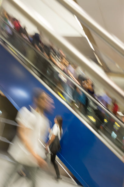 模糊乘客照片图片下载