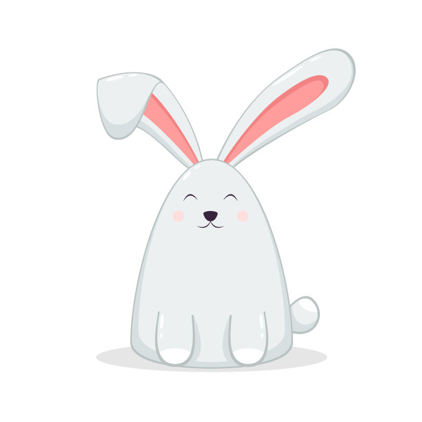 兔子矢量图素材ID：331875078