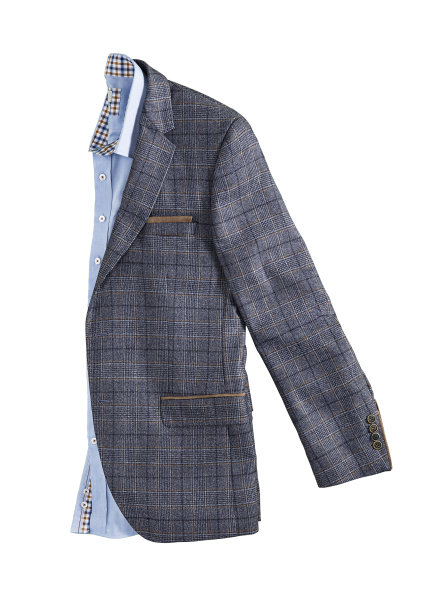 白色背景上孤立的男士套装图片下载