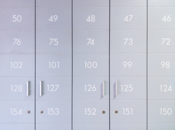 现代邮箱的特写。图片下载