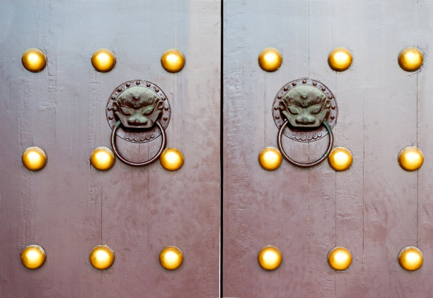 中国狮头门环图片下载