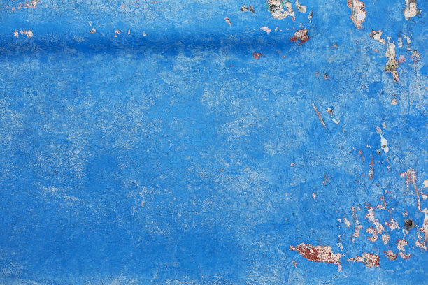 蓝色墙面纹理背景图片下载