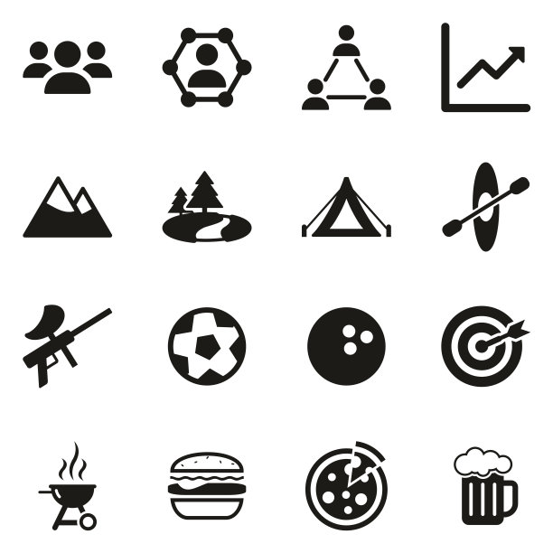 团队建设的图标图片下载