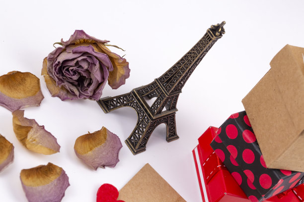 迷你埃菲尔铁塔，巴黎。旅游概念的照片。图片下载