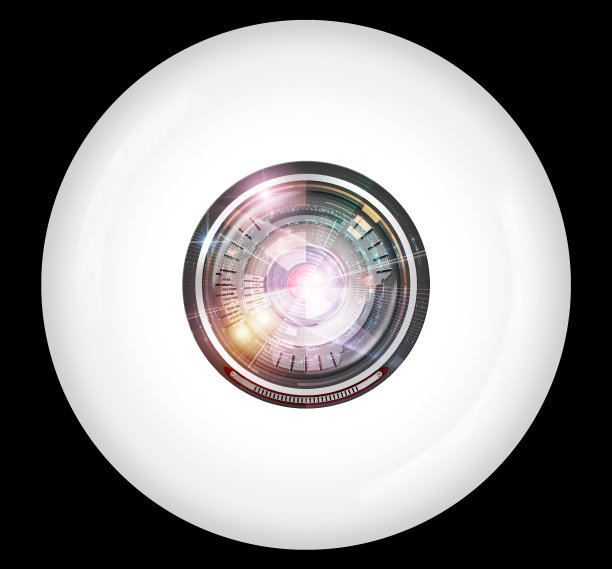 机器人眼隔离图片下载