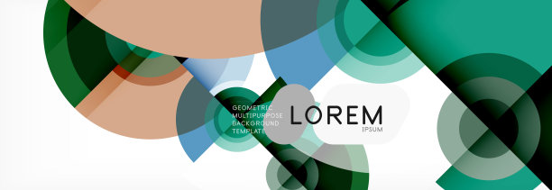 抽象背景圆设计图片下载