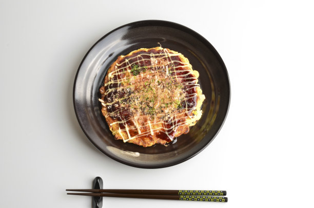 日式料理，御好烧，日式煎饼图片下载