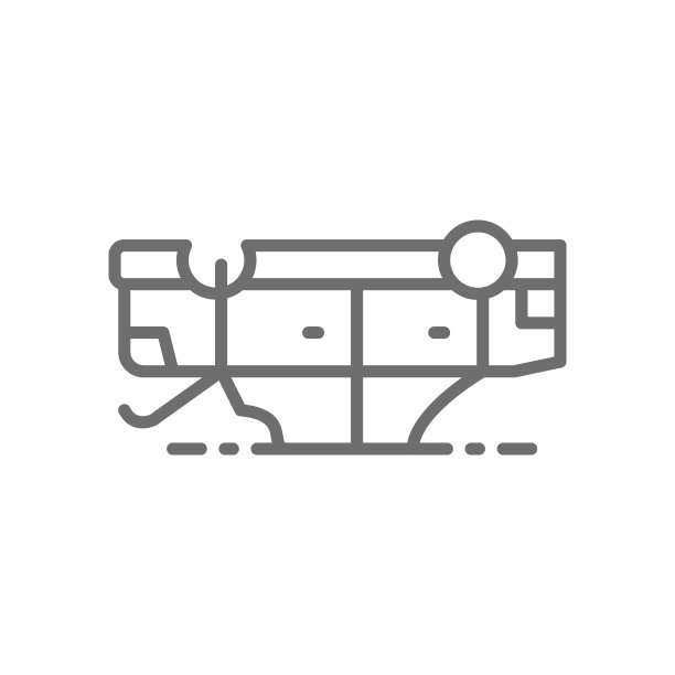 汽车翻倒，汽车翻倒后事故线图标。图片下载