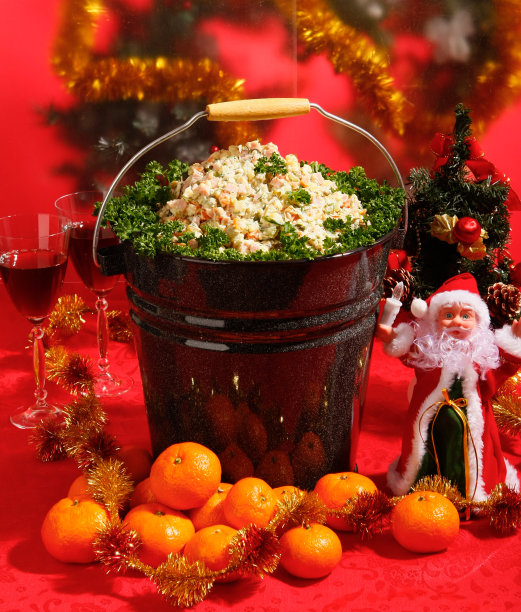 奥利维尔salad。图片下载