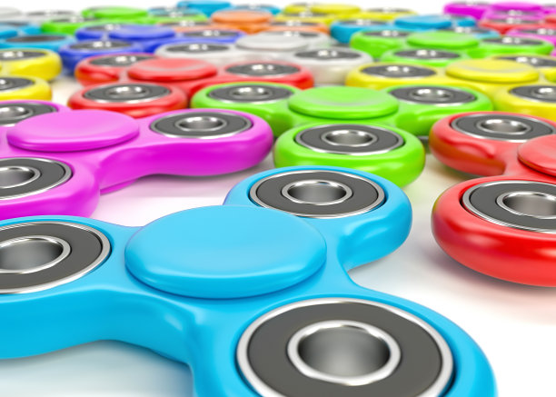 一套彩色指尖陀螺图片下载