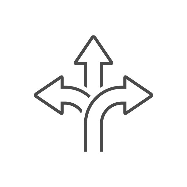三向箭头图标图片下载