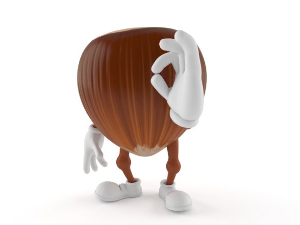 榛子性格与ok手势图片下载